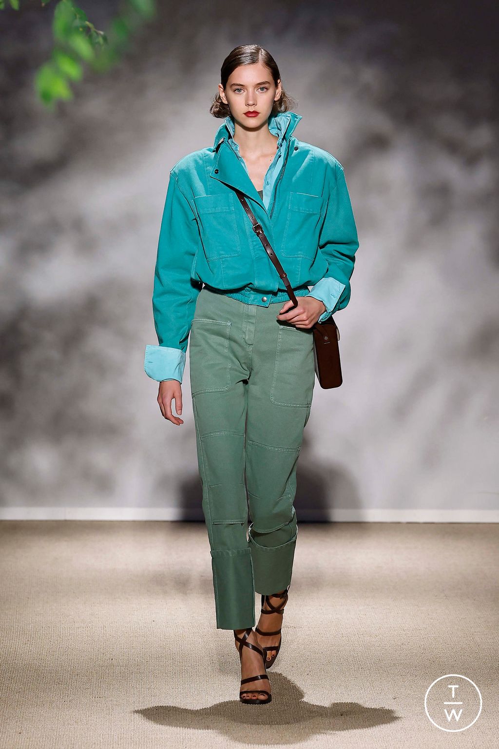 Fashion Week Milan Spring/Summer 2024 look 12 from the Max Mara collection womenswear