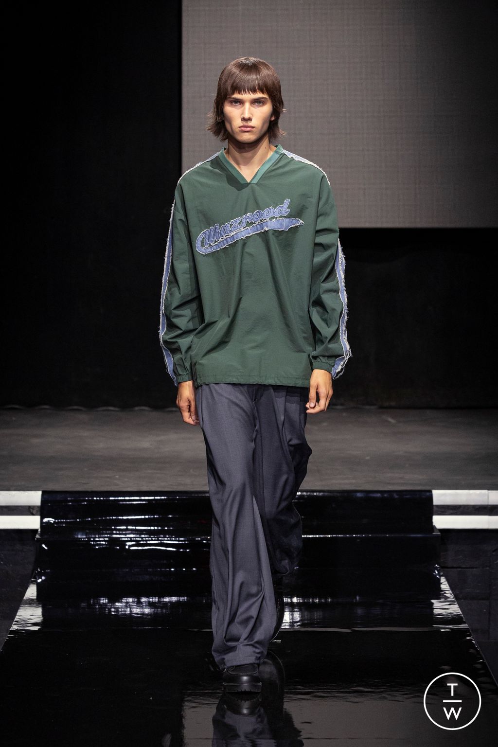 Fashion Week Paris Spring-Summer 2025 look 5 de la collection Mazrood - Saudi 100 menswear