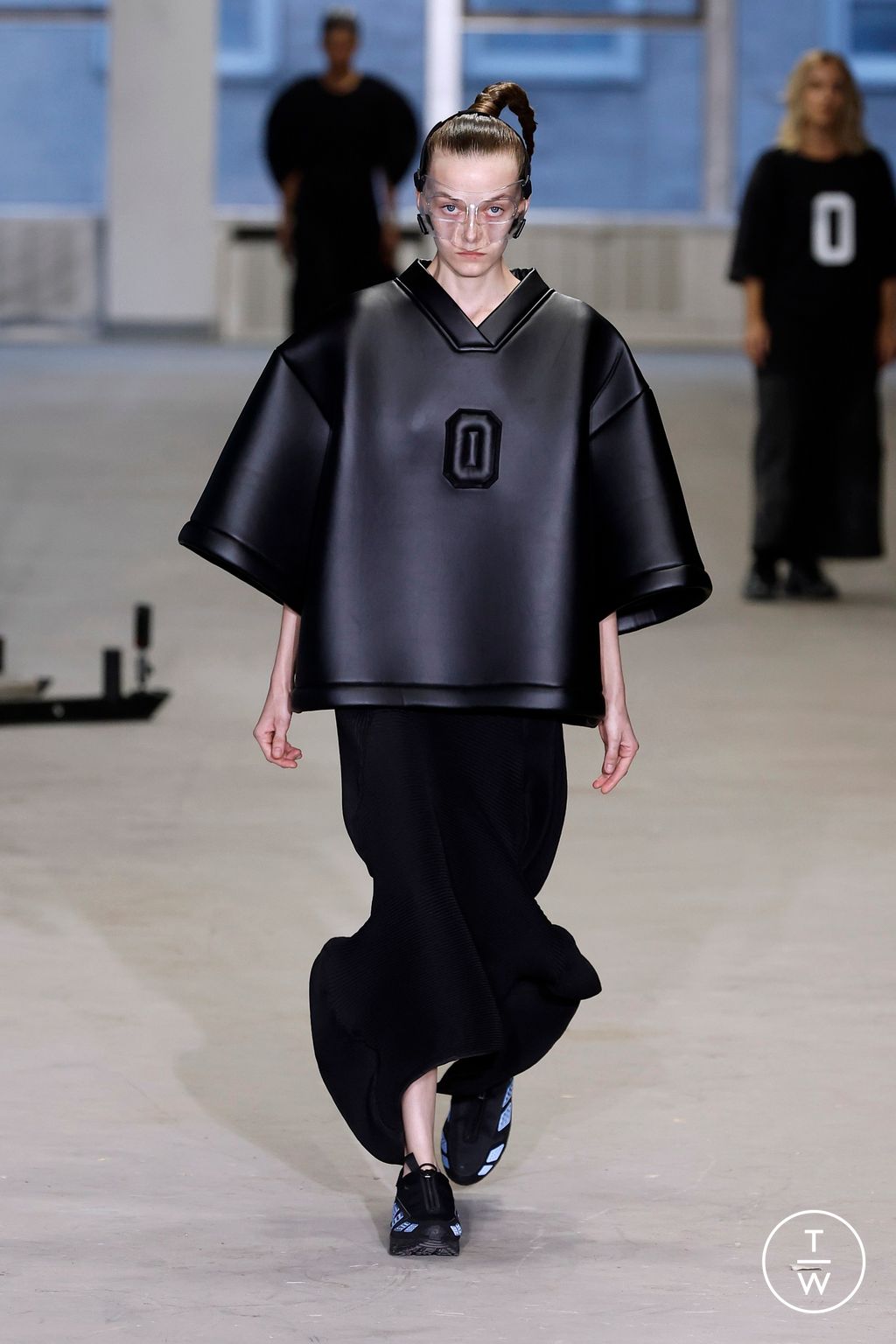 Fashion Week New York Spring-Summer 2025 look 1 from the Melitta Baumeister collection womenswear