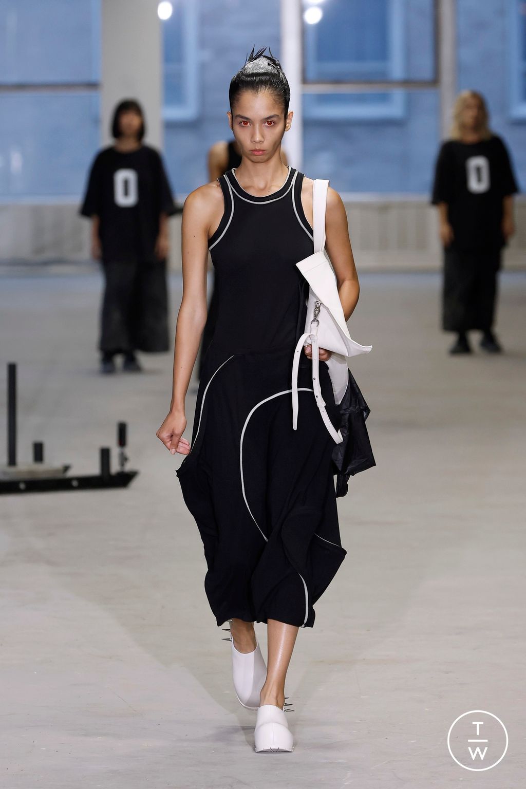 Fashion Week New York Spring-Summer 2025 look 5 from the Melitta Baumeister collection 女装