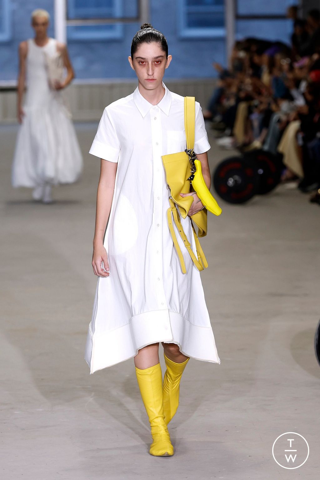 Fashion Week New York Spring-Summer 2025 look 22 from the Melitta Baumeister collection womenswear