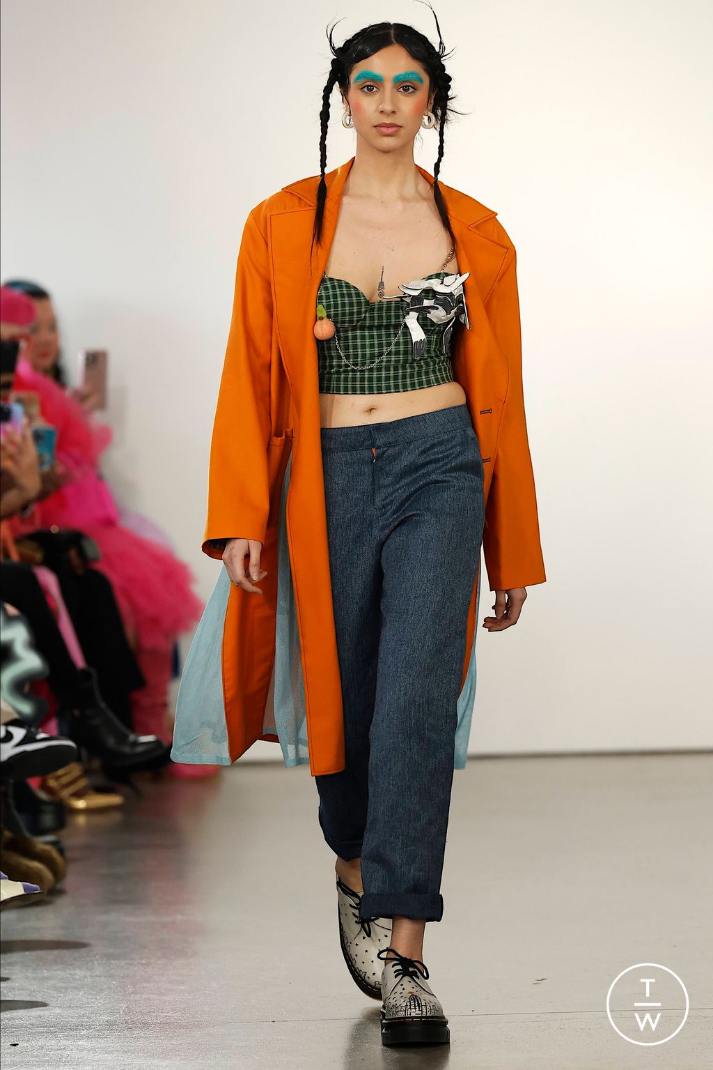Fashion Week New York Fall/Winter 2023 look 3 from the Melke collection 女装