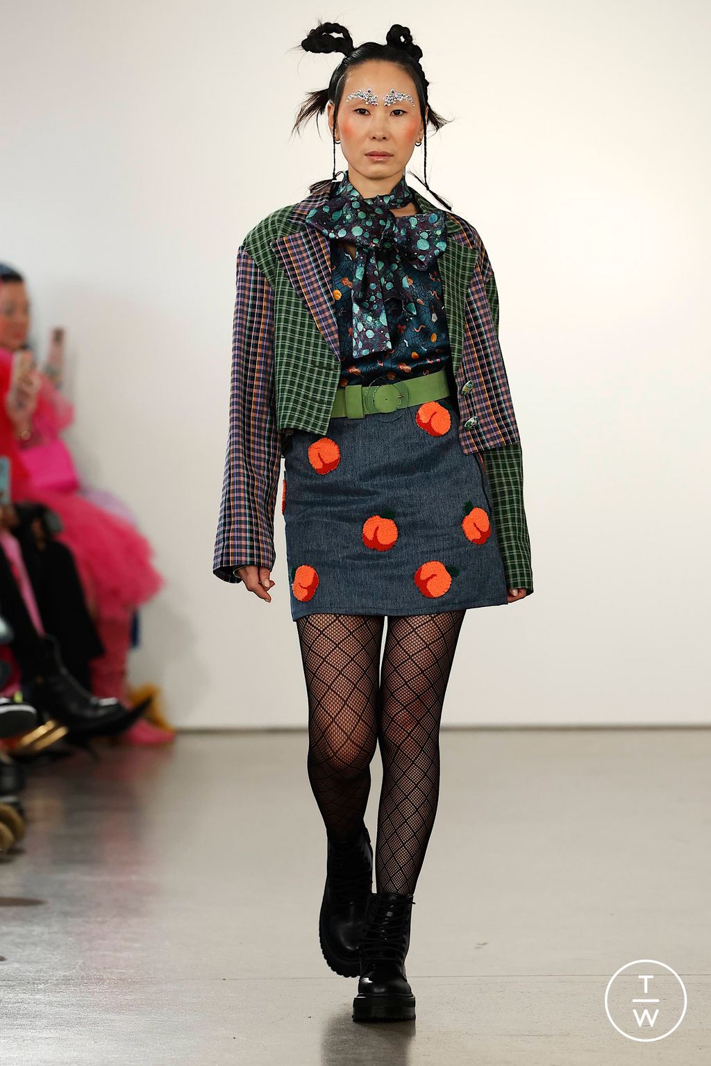 Fashion Week New York Fall/Winter 2023 look 4 from the Melke collection womenswear