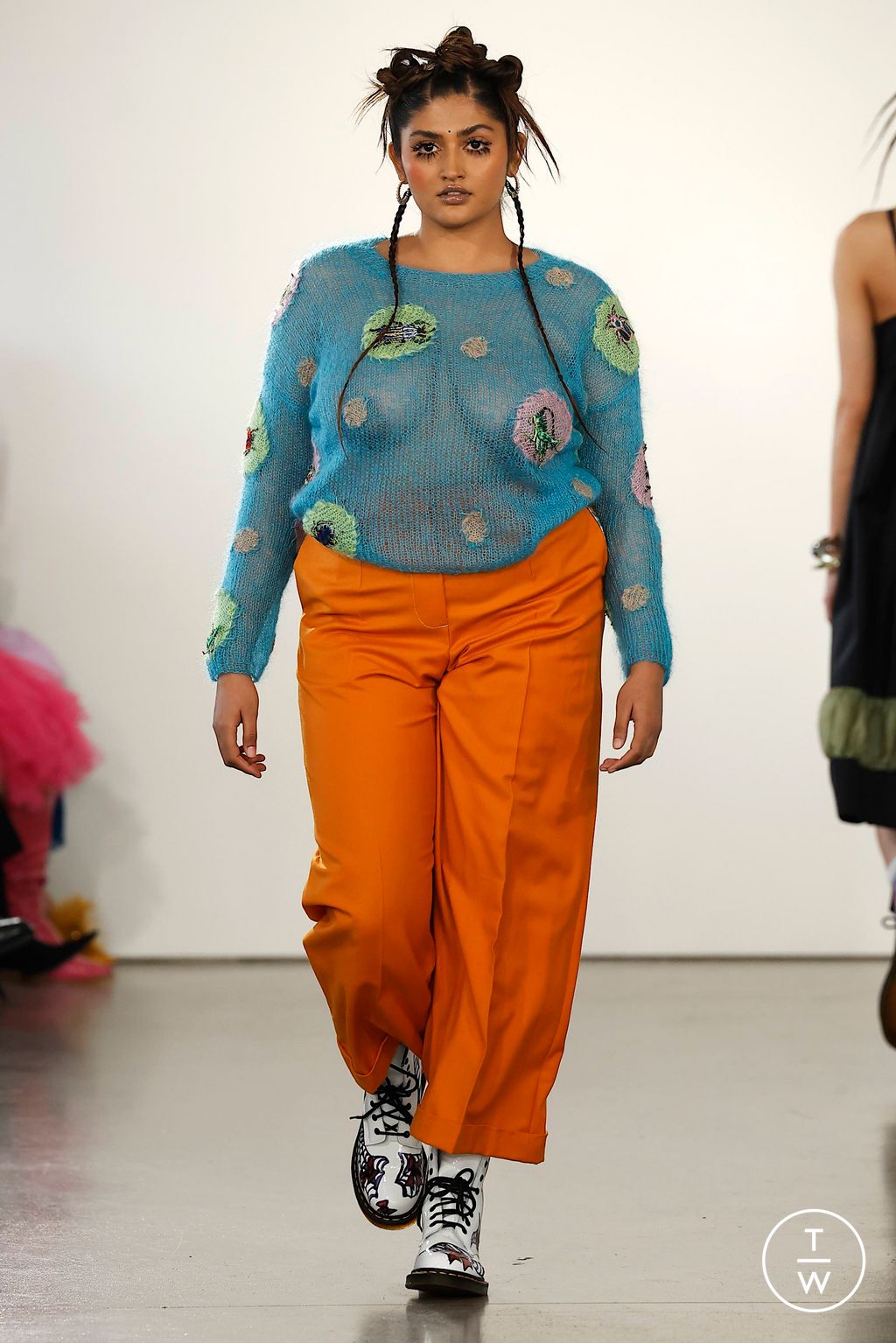 Fashion Week New York Fall/Winter 2023 look 7 de la collection Melke womenswear