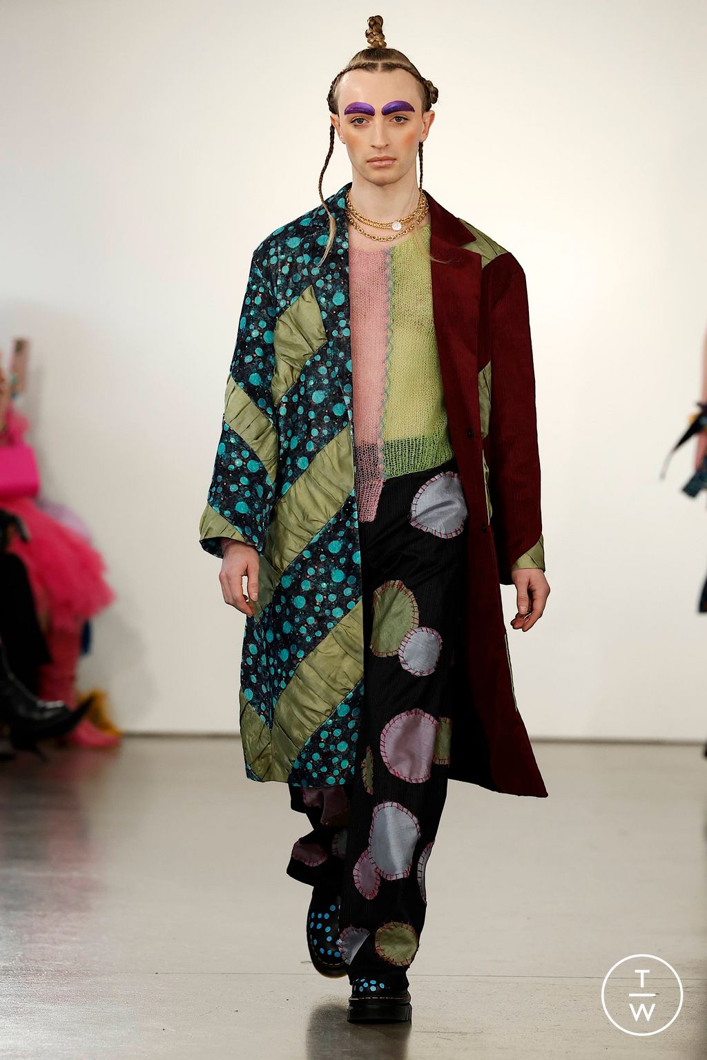 Fashion Week New York Fall/Winter 2023 look 10 from the Melke collection 女装