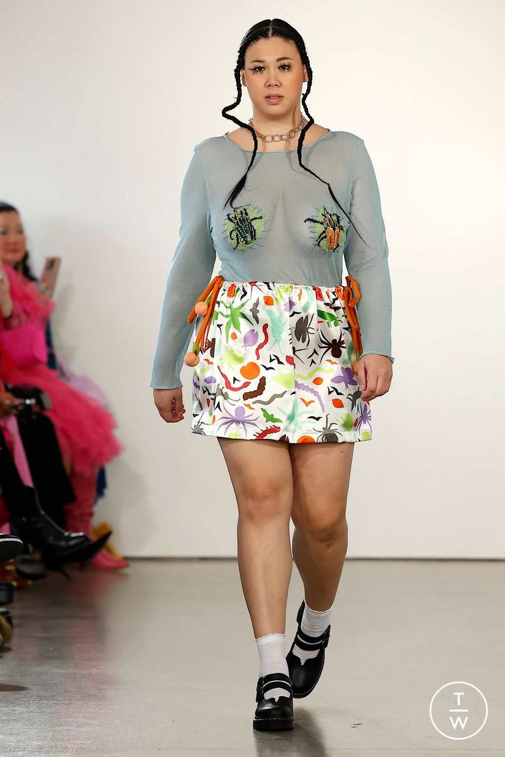 Fashion Week New York Fall/Winter 2023 look 14 de la collection Melke womenswear