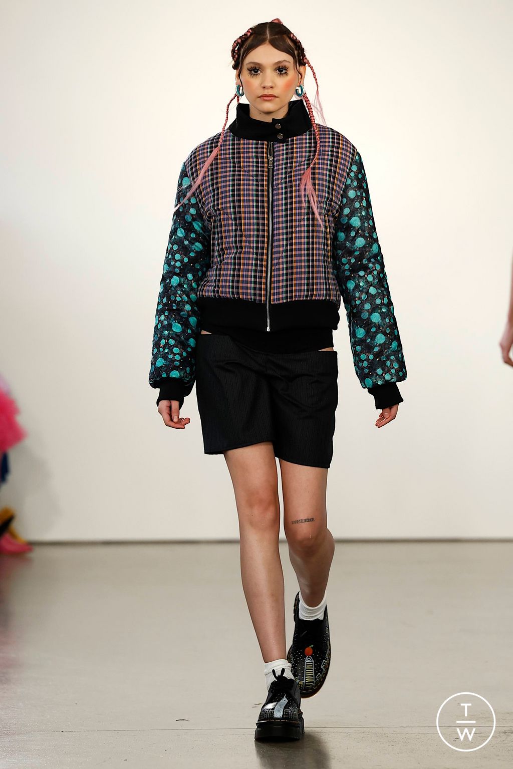 Fashion Week New York Fall/Winter 2023 look 15 from the Melke collection 女装
