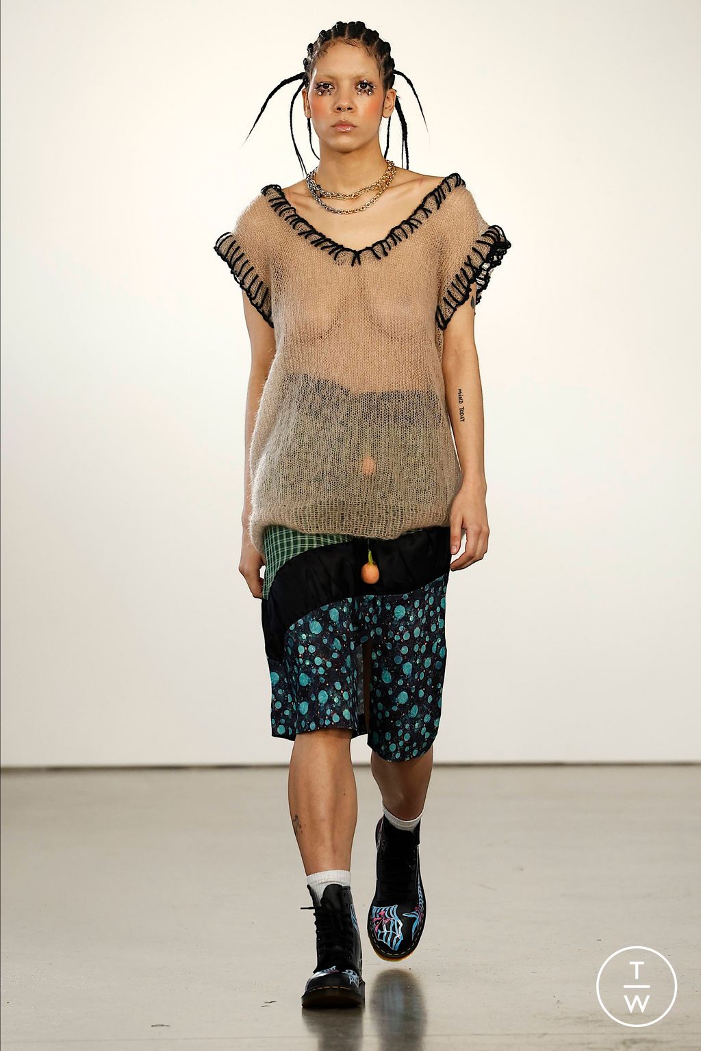 Fashion Week New York Fall/Winter 2023 look 16 de la collection Melke womenswear