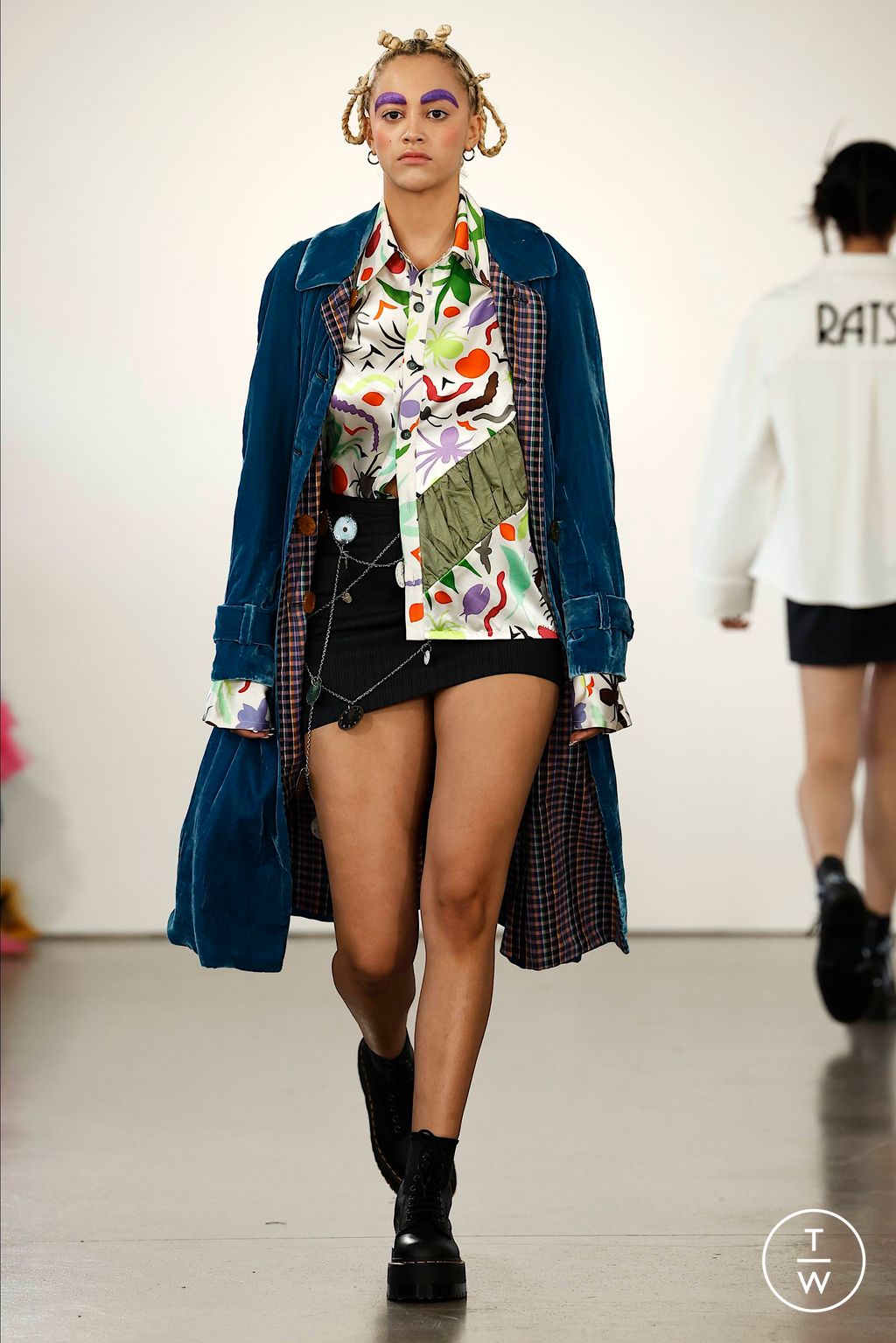 Fashion Week New York Fall/Winter 2023 look 20 de la collection Melke womenswear