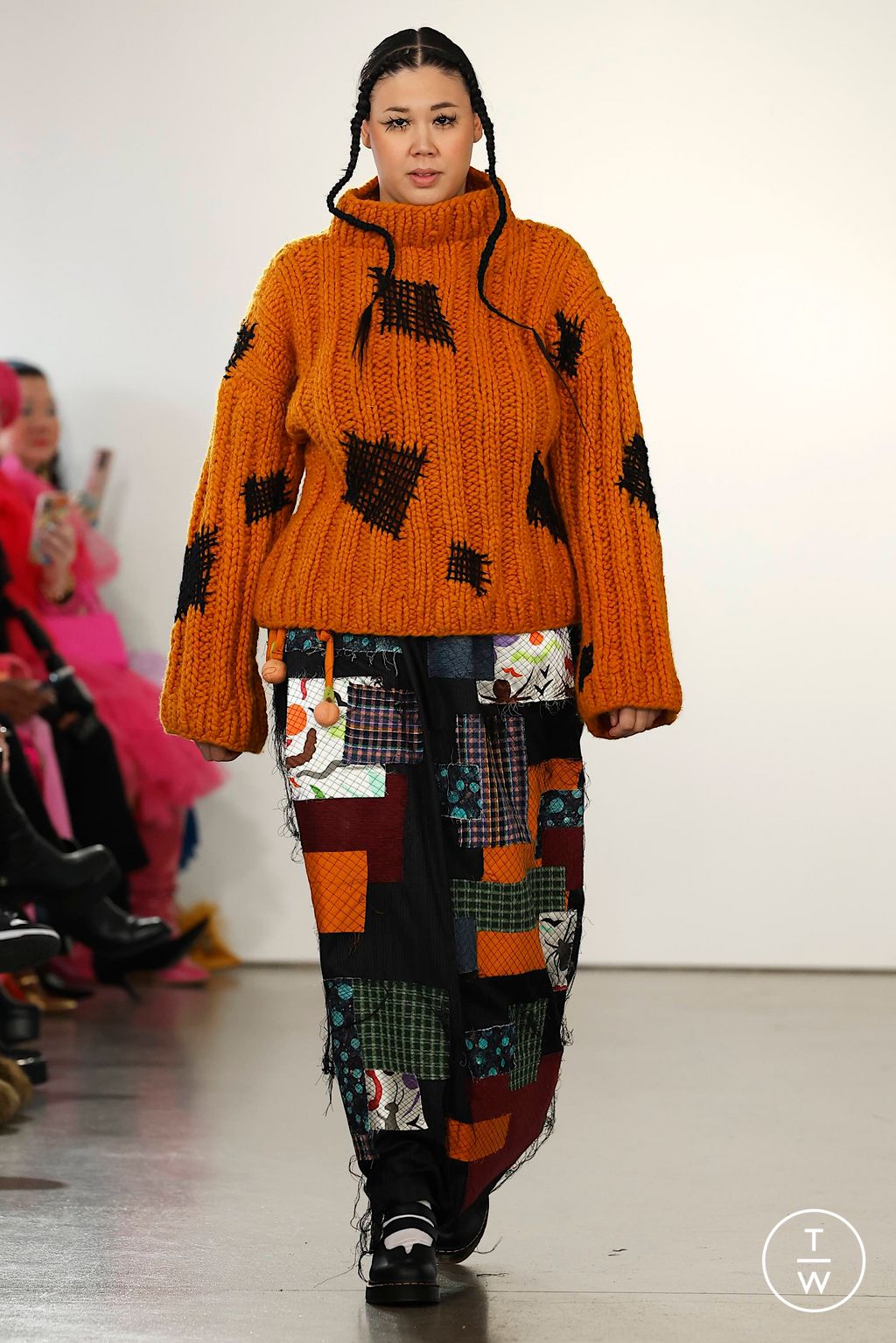 Fashion Week New York Fall/Winter 2023 look 22 de la collection Melke womenswear