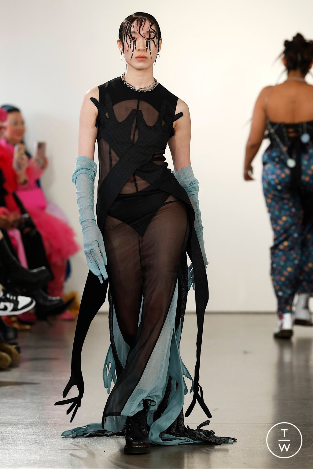 Fashion Week New York Fall/Winter 2023 look 27 de la collection Melke womenswear