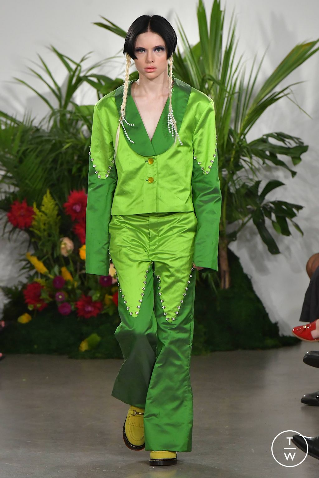 Fashion Week New York Spring/Summer 2024 look 12 from the Melke collection womenswear