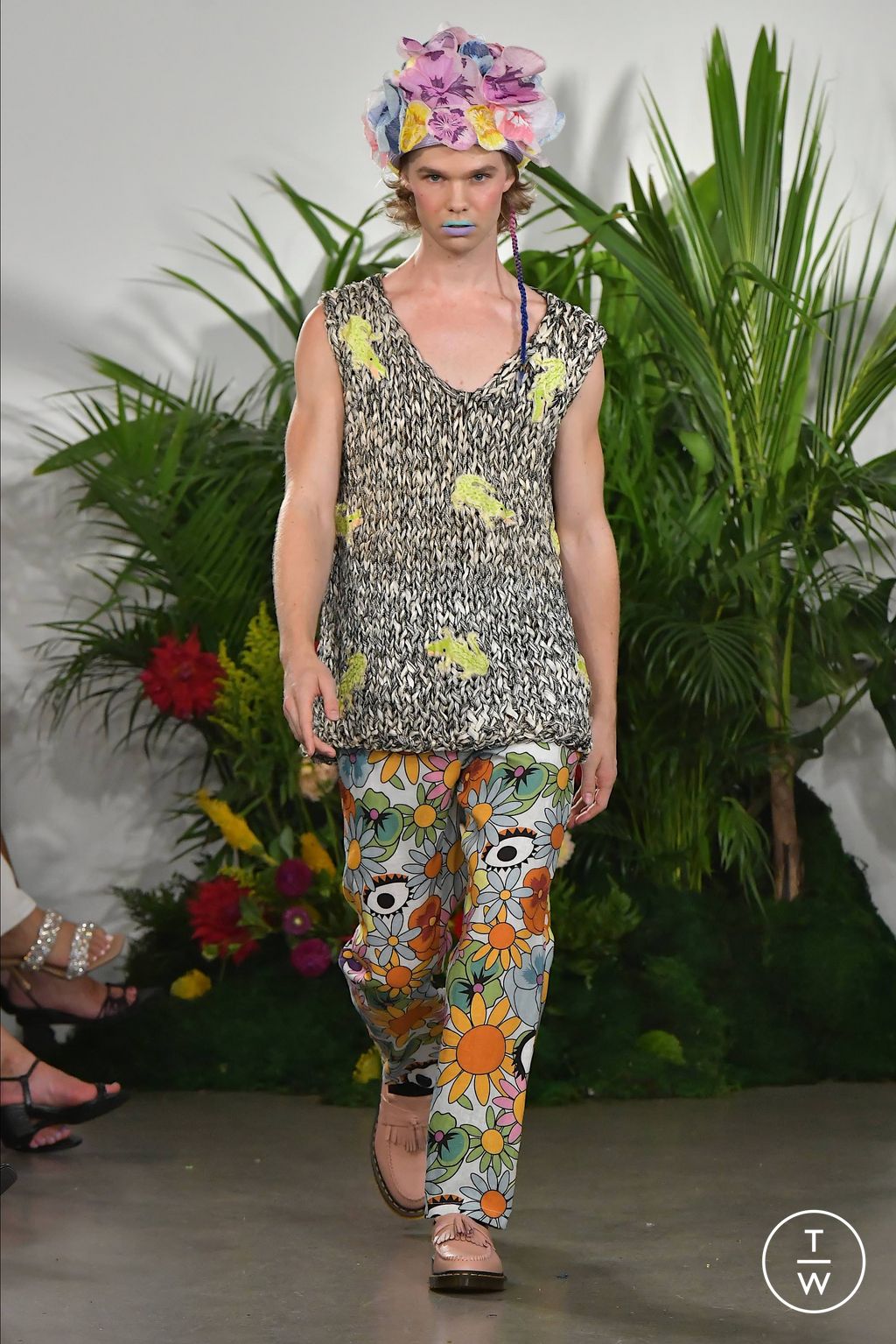 Fashion Week New York Spring/Summer 2024 look 23 from the Melke collection 女装