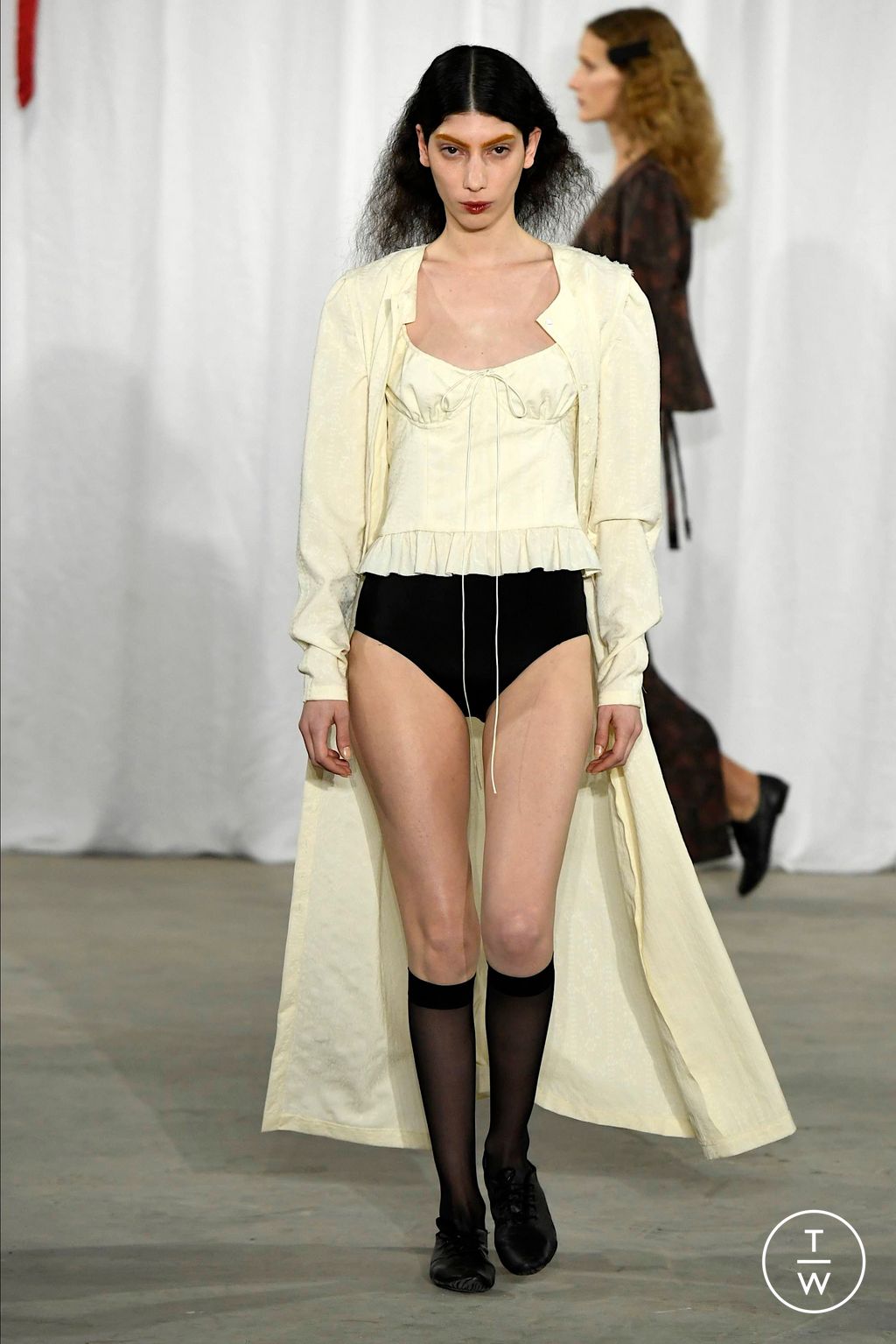 Fashion Week New York Fall/Winter 2024 look 31 from the Meruert Tolegen collection 女装