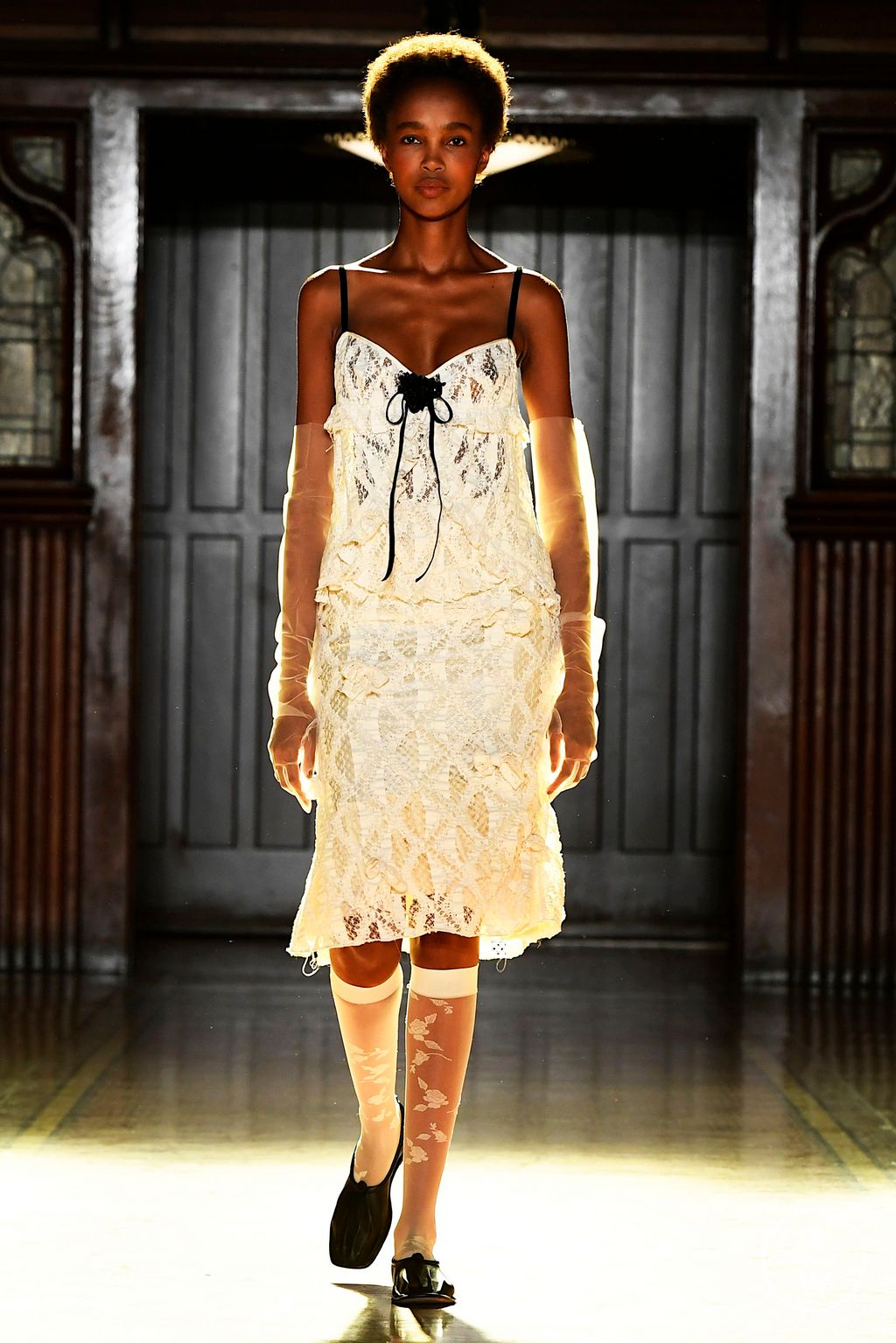 Fashion Week New York Spring/Summer 2025 look 10 from the Meruert Tolegen collection womenswear