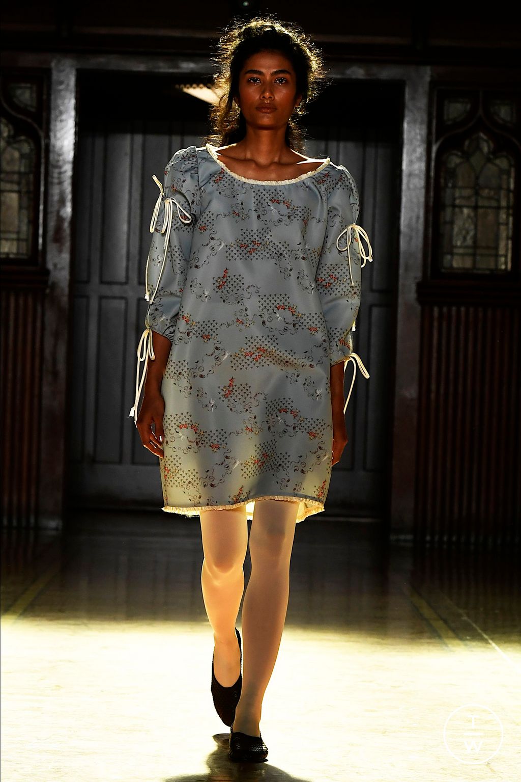 Fashion Week New York Spring/Summer 2025 look 17 from the Meruert Tolegen collection womenswear