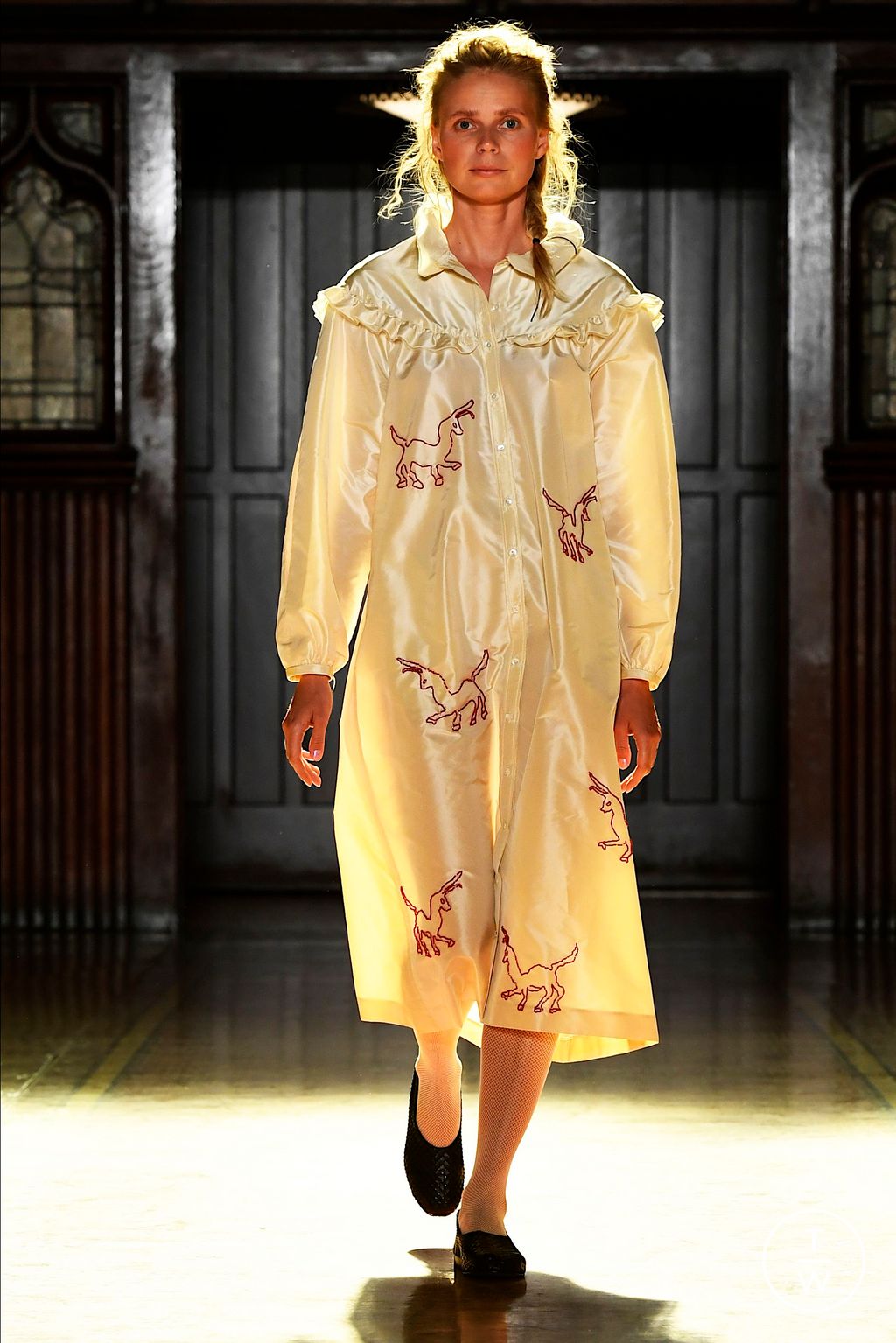 Fashion Week New York Spring/Summer 2025 look 28 from the Meruert Tolegen collection womenswear
