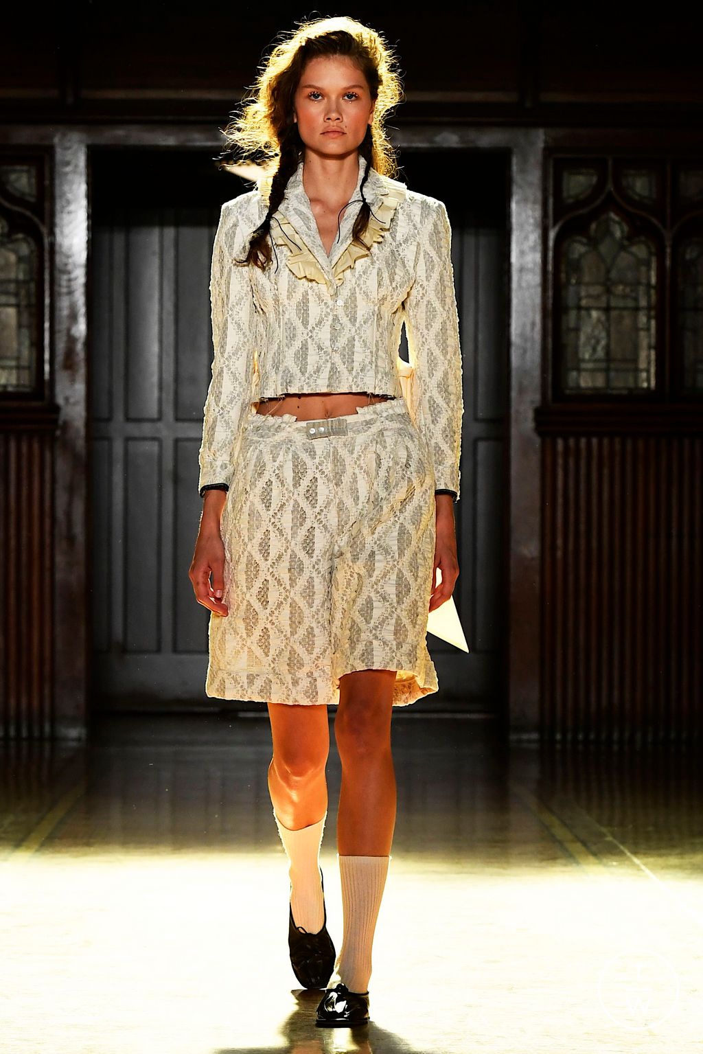 Fashion Week New York Spring/Summer 2025 look 33 from the Meruert Tolegen collection womenswear