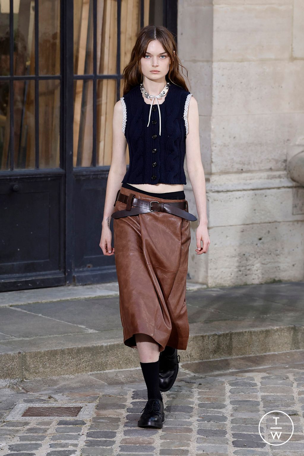 Fashion Week Paris Spring/Summer 2026 look 7 de la collection Meryll Rogge womenswear