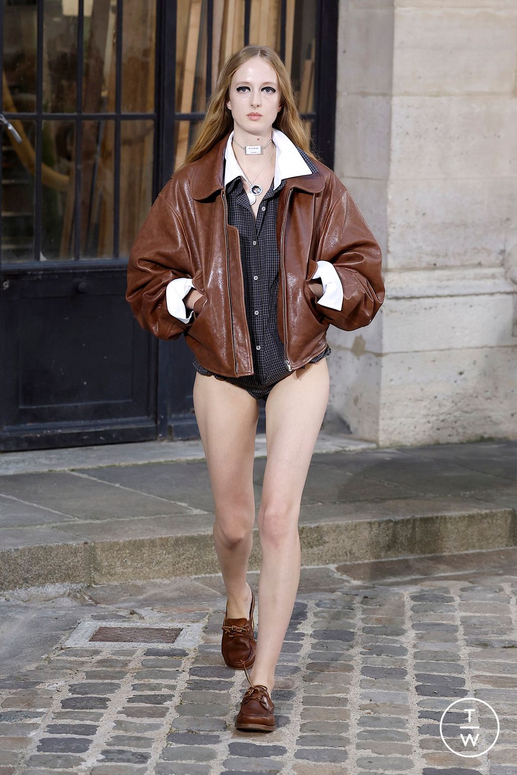 Fashion Week Paris Spring/Summer 2026 look 10 from the Meryll Rogge collection 女装