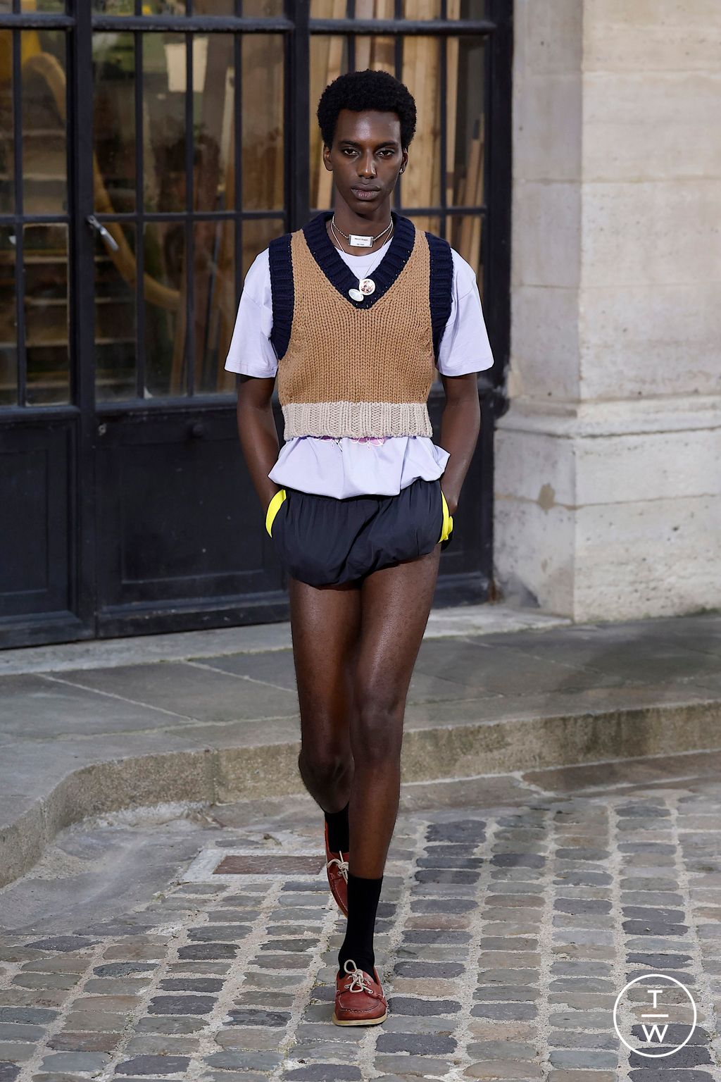Fashion Week Paris Spring/Summer 2026 look 18 from the Meryll Rogge collection womenswear