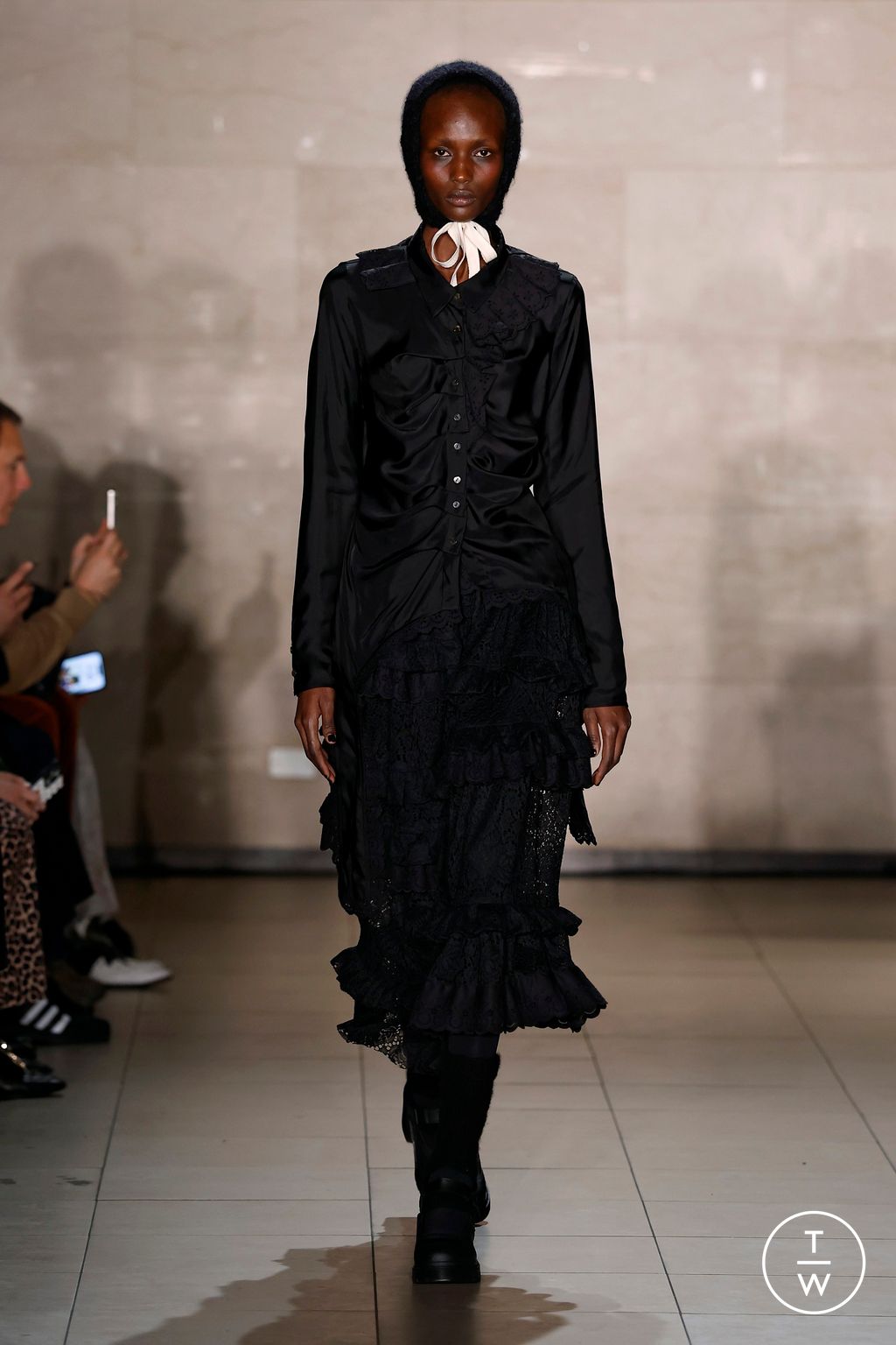 Fashion Week New York Fall/Winter 2025 look 3 from the Meruert Tolegen collection womenswear