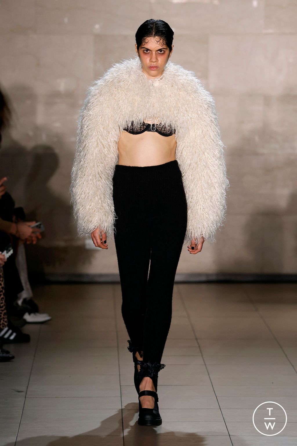 Fashion Week New York Fall/Winter 2025 look 5 from the Meruert Tolegen collection 女装