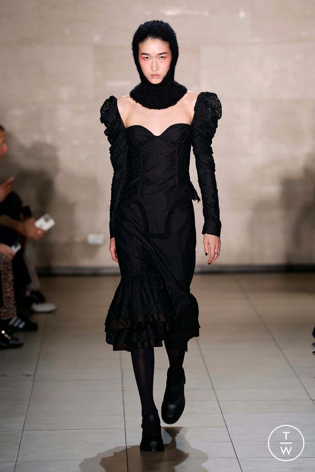 Fashion Week New York Fall/Winter 2025 look 6 from the Meruert Tolegen collection womenswear