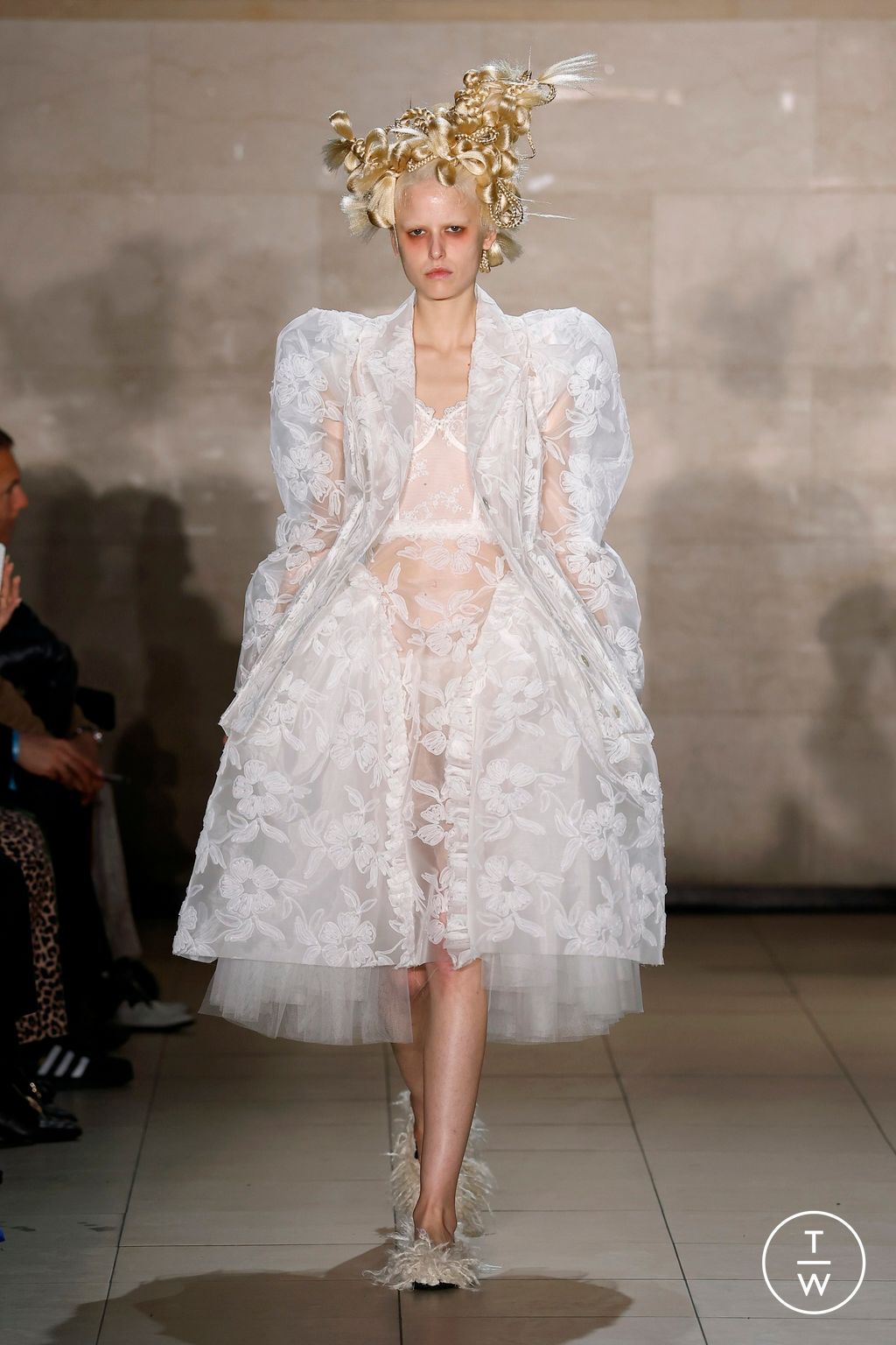 Fashion Week New York Fall/Winter 2025 look 20 from the Meruert Tolegen collection womenswear