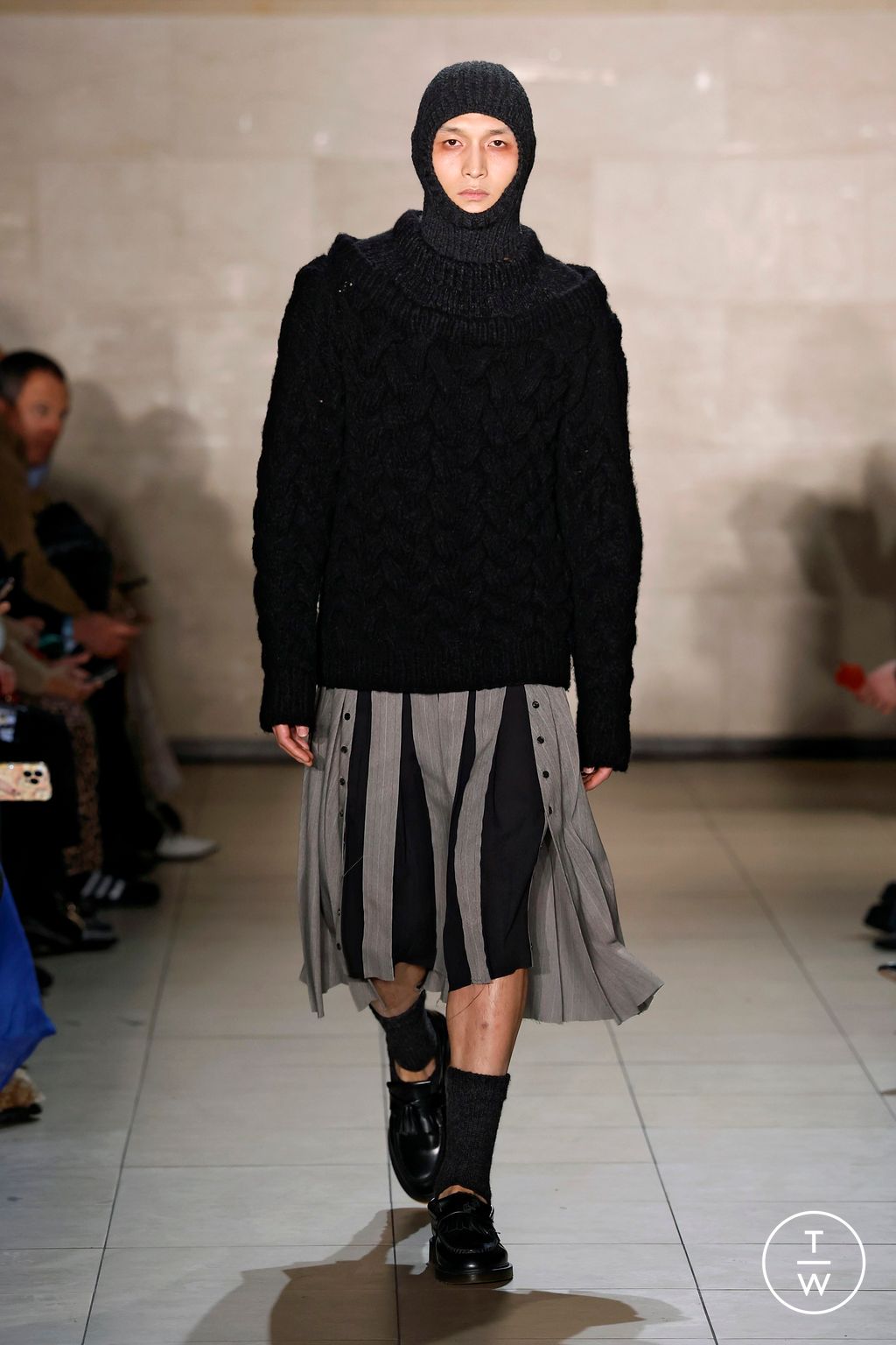 Fashion Week New York Fall/Winter 2025 look 21 from the Meruert Tolegen collection womenswear