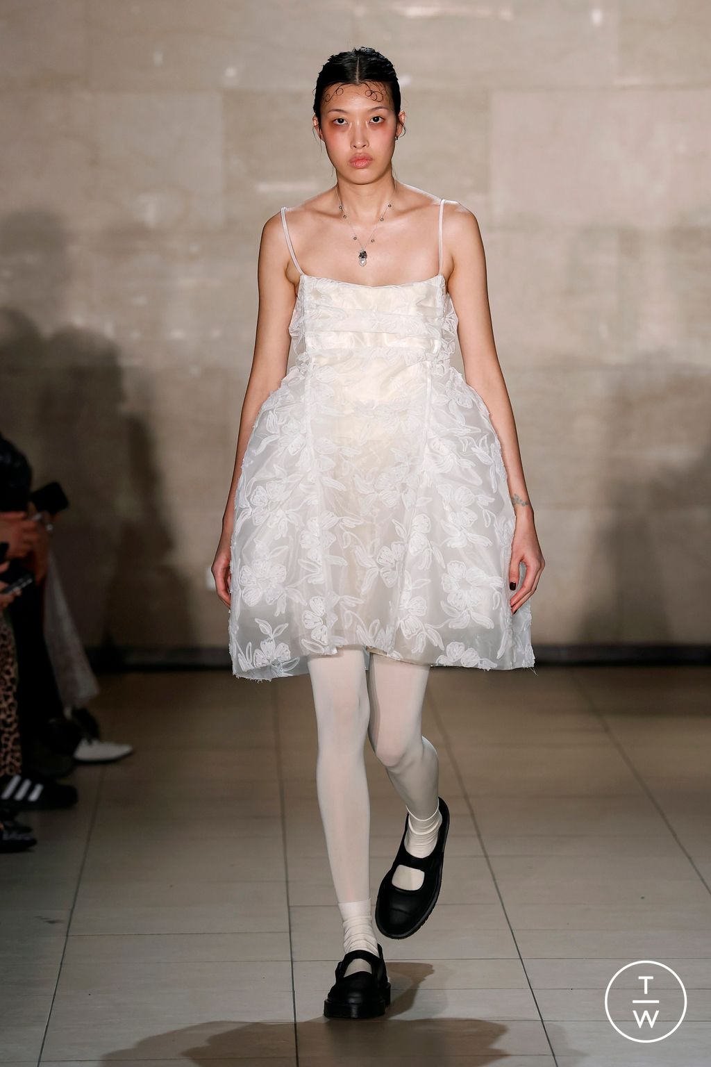 Fashion Week New York Fall/Winter 2025 look 24 from the Meruert Tolegen collection womenswear