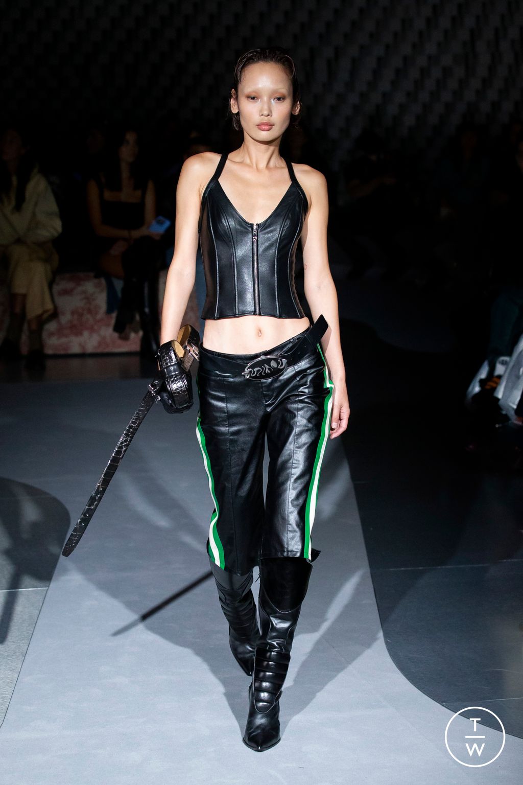 Fashion Week Paris Spring/Summer 2023 look 13 from the Miaou collection 女装