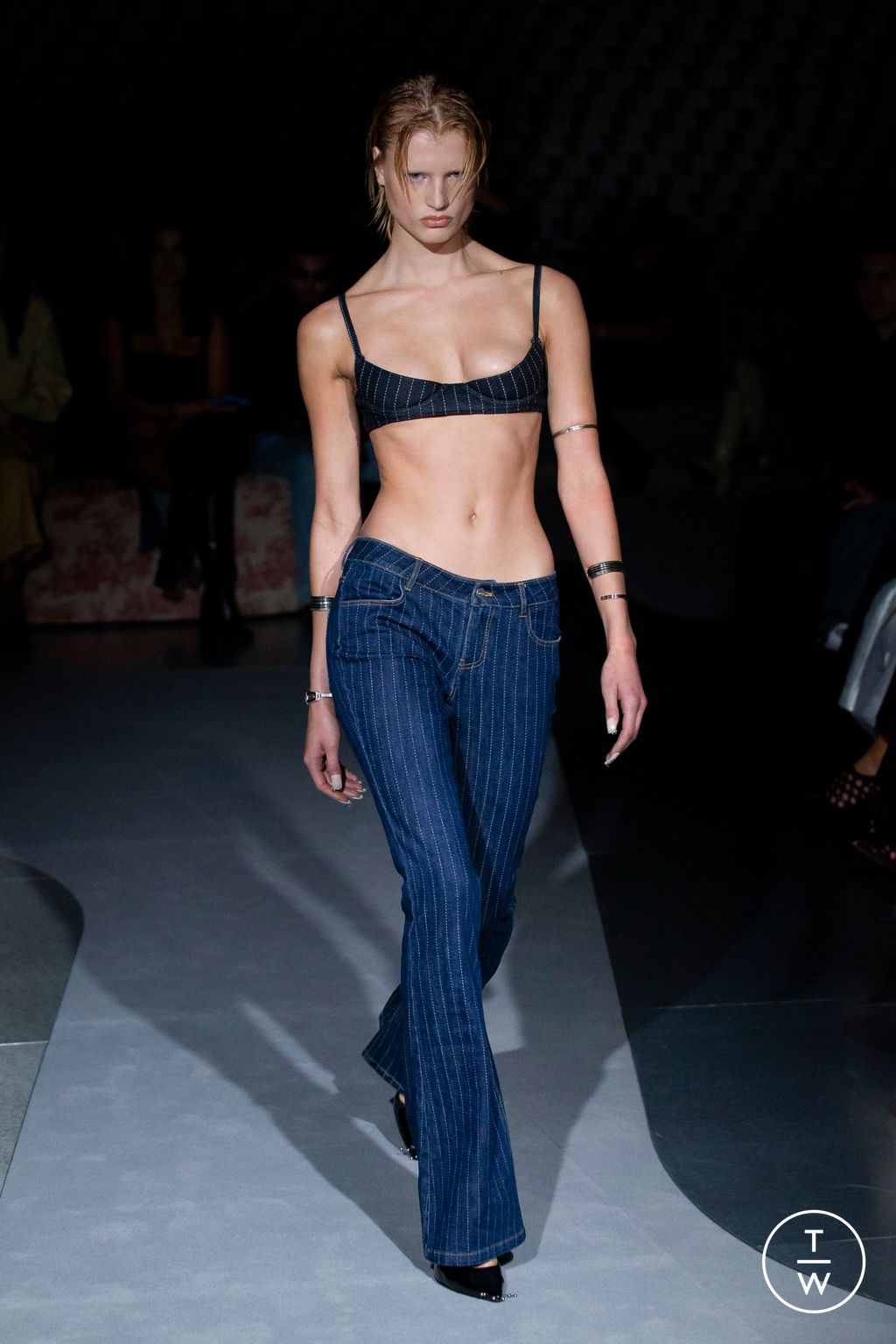 Fashion Week Paris Spring/Summer 2023 look 24 from the Miaou collection womenswear