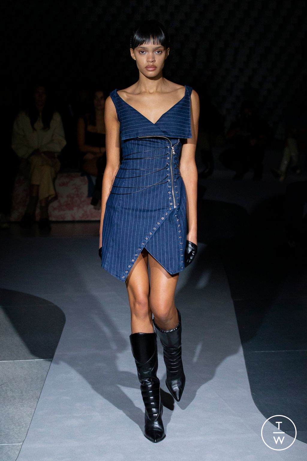 Fashion Week Paris Spring/Summer 2023 look 26 from the Miaou collection womenswear