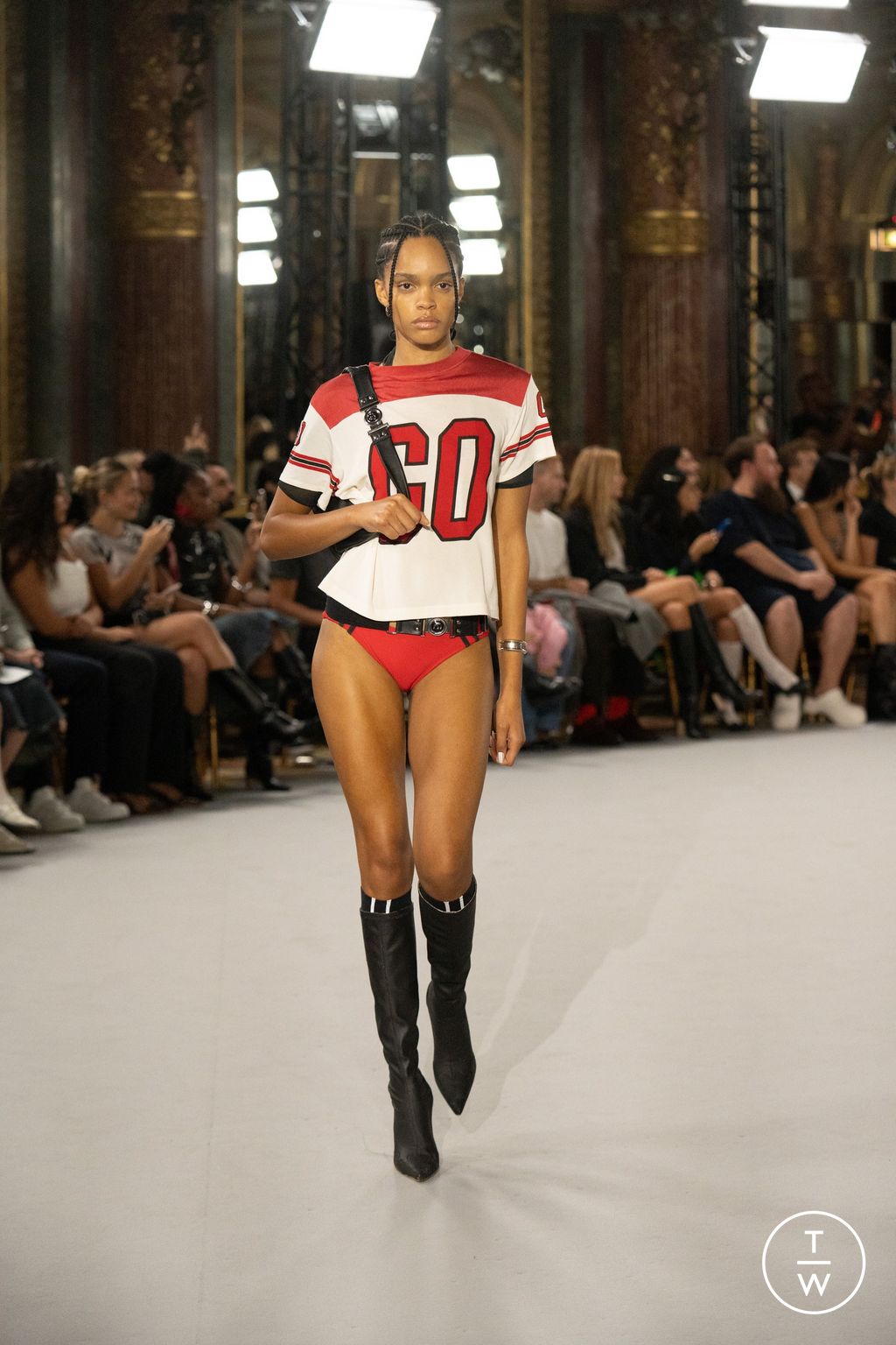 Fashion Week Paris Spring/Summer 2024 look 8 from the Miaou collection womenswear