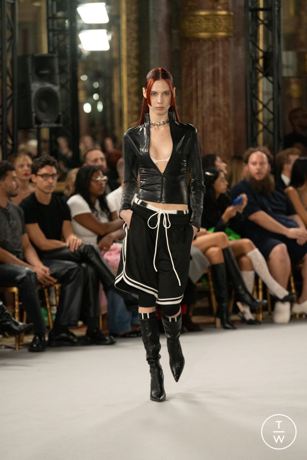 Fashion Week Paris Spring/Summer 2024 look 10 from the Miaou collection 女装
