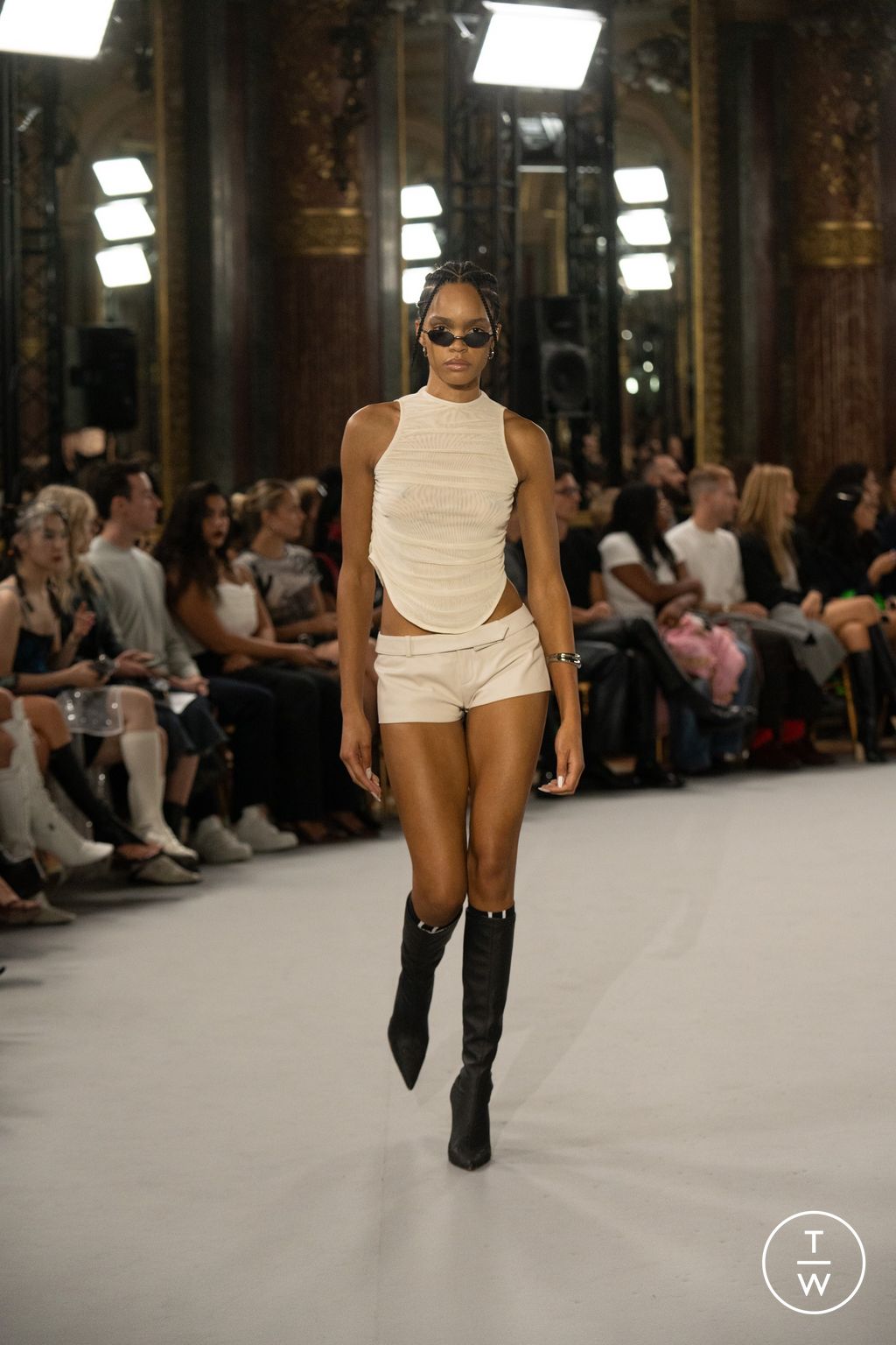 Fashion Week Paris Spring/Summer 2024 look 25 from the Miaou collection womenswear
