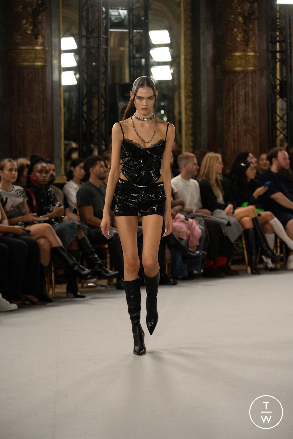 Fashion Week Paris Spring/Summer 2024 look 26 from the Miaou collection womenswear