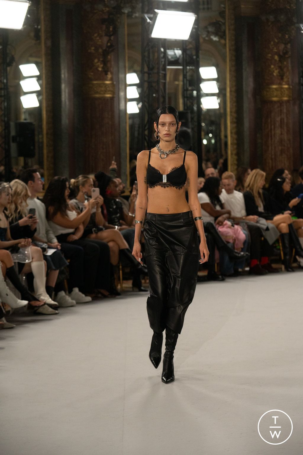 Fashion Week Paris Spring/Summer 2024 look 27 from the Miaou collection womenswear