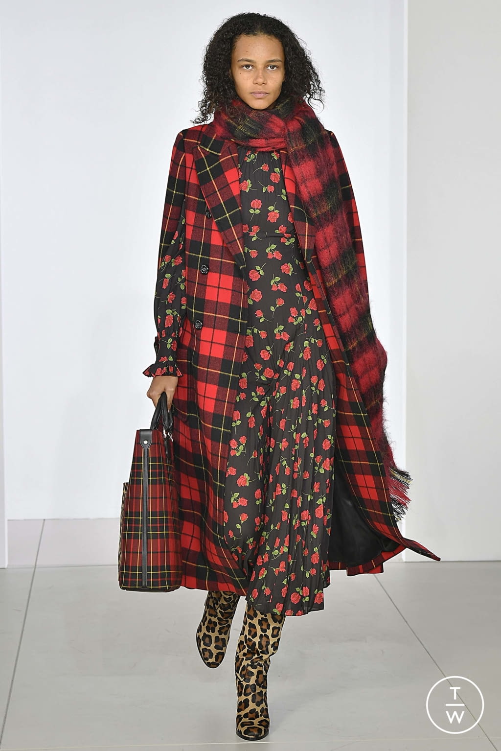 Fashion Week New York Fall/Winter 2018 look 1 de la collection Michael Kors Collection womenswear