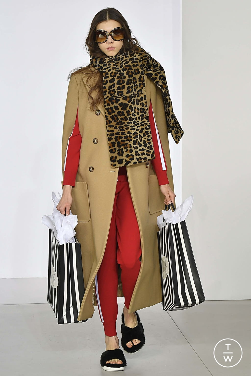 Fashion Week New York Fall/Winter 2018 look 5 from the Michael Kors Collection collection womenswear