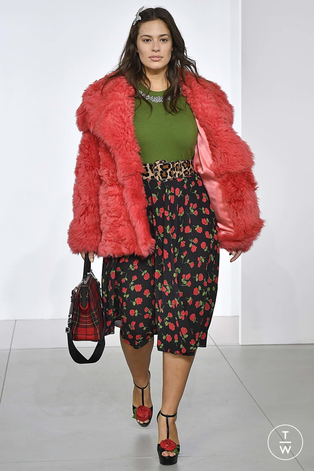 Fashion Week New York Fall/Winter 2018 look 12 from the Michael Kors Collection collection womenswear