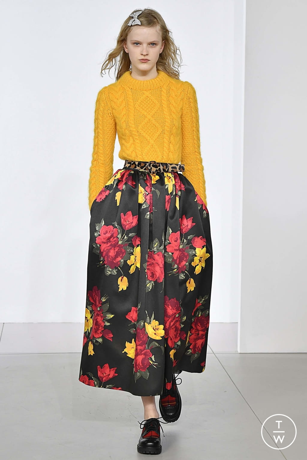 Fashion Week New York Fall/Winter 2018 look 60 de la collection Michael Kors Collection womenswear