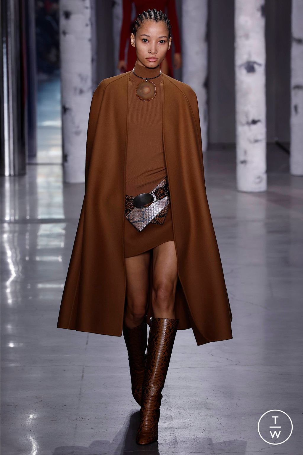 Fashion Week New York Fall/Winter 2023 look 25 de la collection Michael Kors Collection womenswear