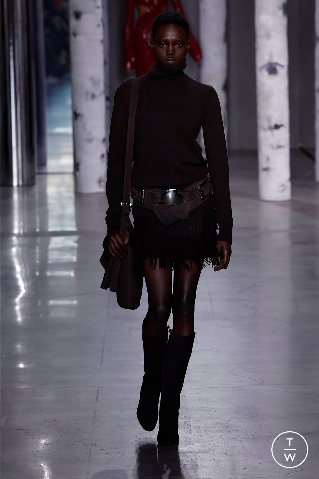 Fashion Week New York Fall/Winter 2023 look 30 de la collection Michael Kors Collection womenswear