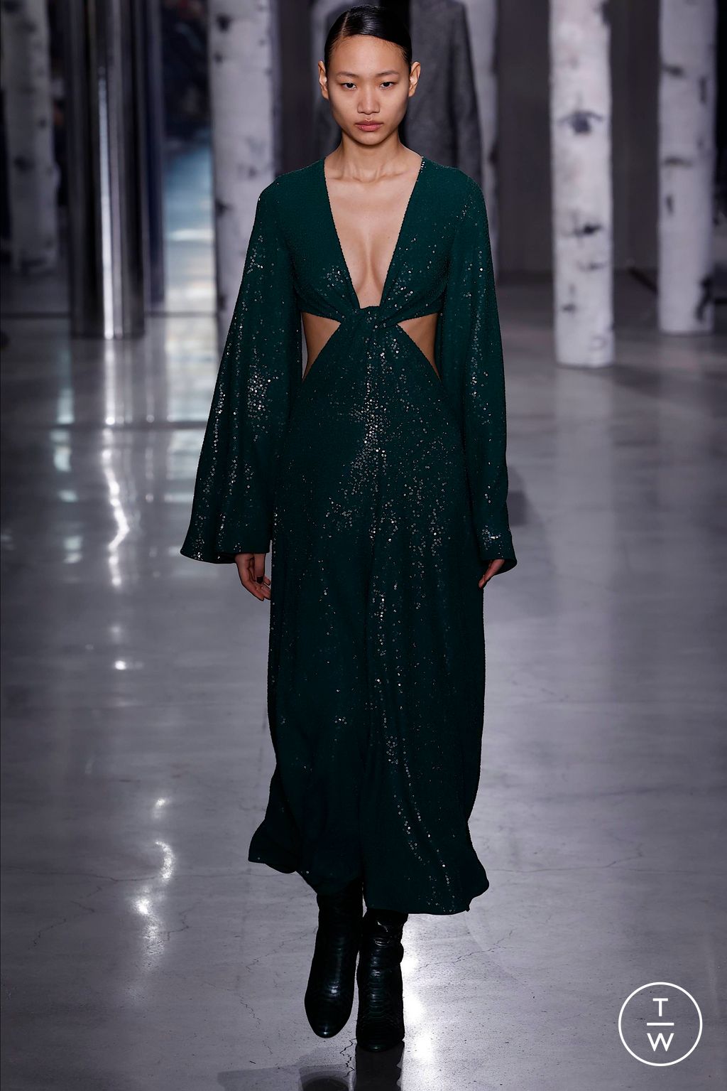 Fashion Week New York Fall/Winter 2023 look 42 de la collection Michael Kors Collection womenswear