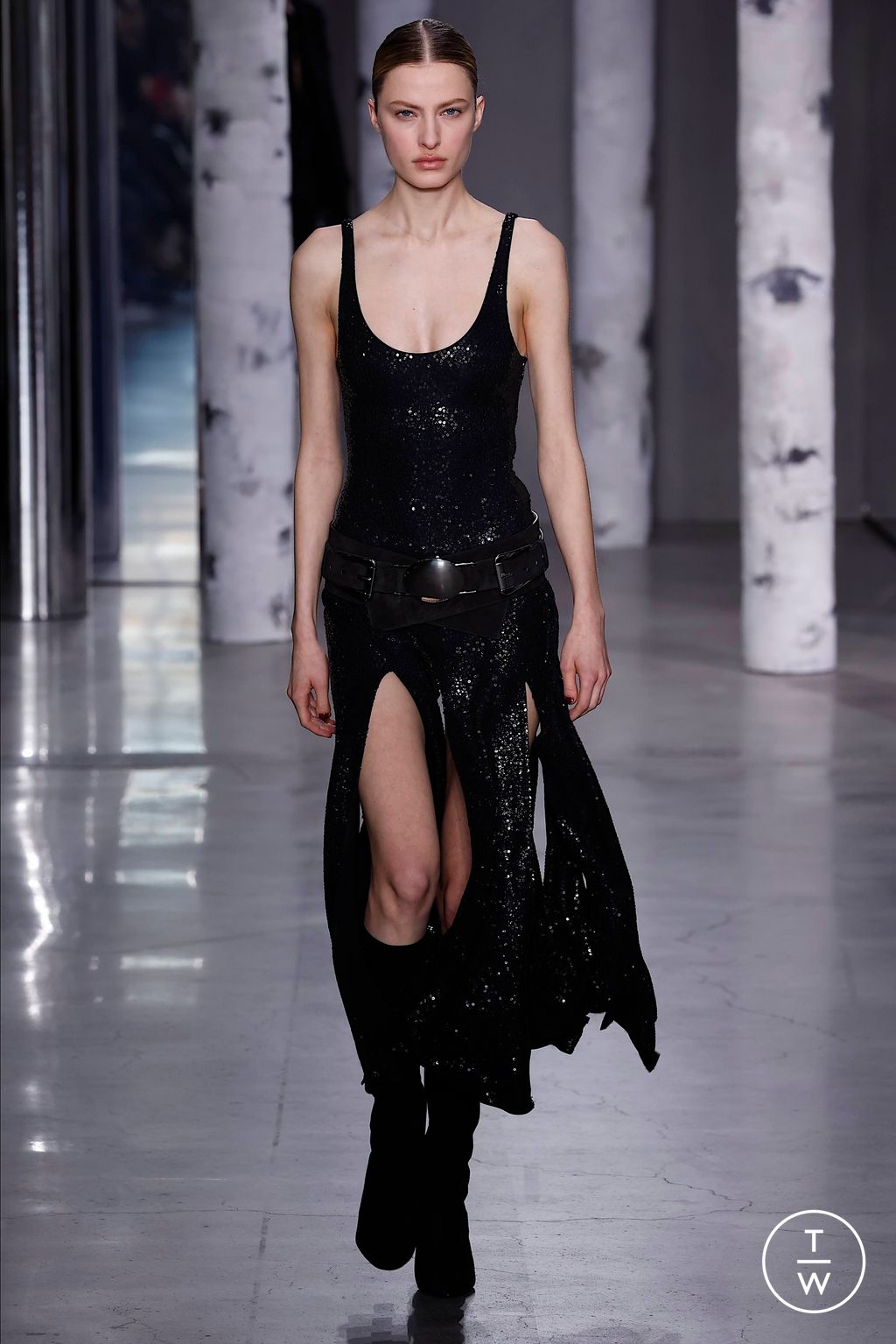 Fashion Week New York Fall/Winter 2023 look 56 de la collection Michael Kors Collection womenswear