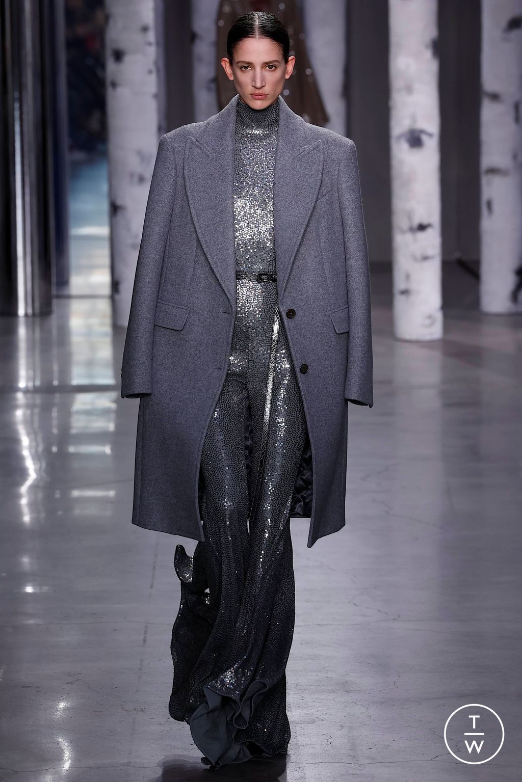 Fashion Week New York Fall/Winter 2023 look 59 from the Michael Kors Collection collection womenswear