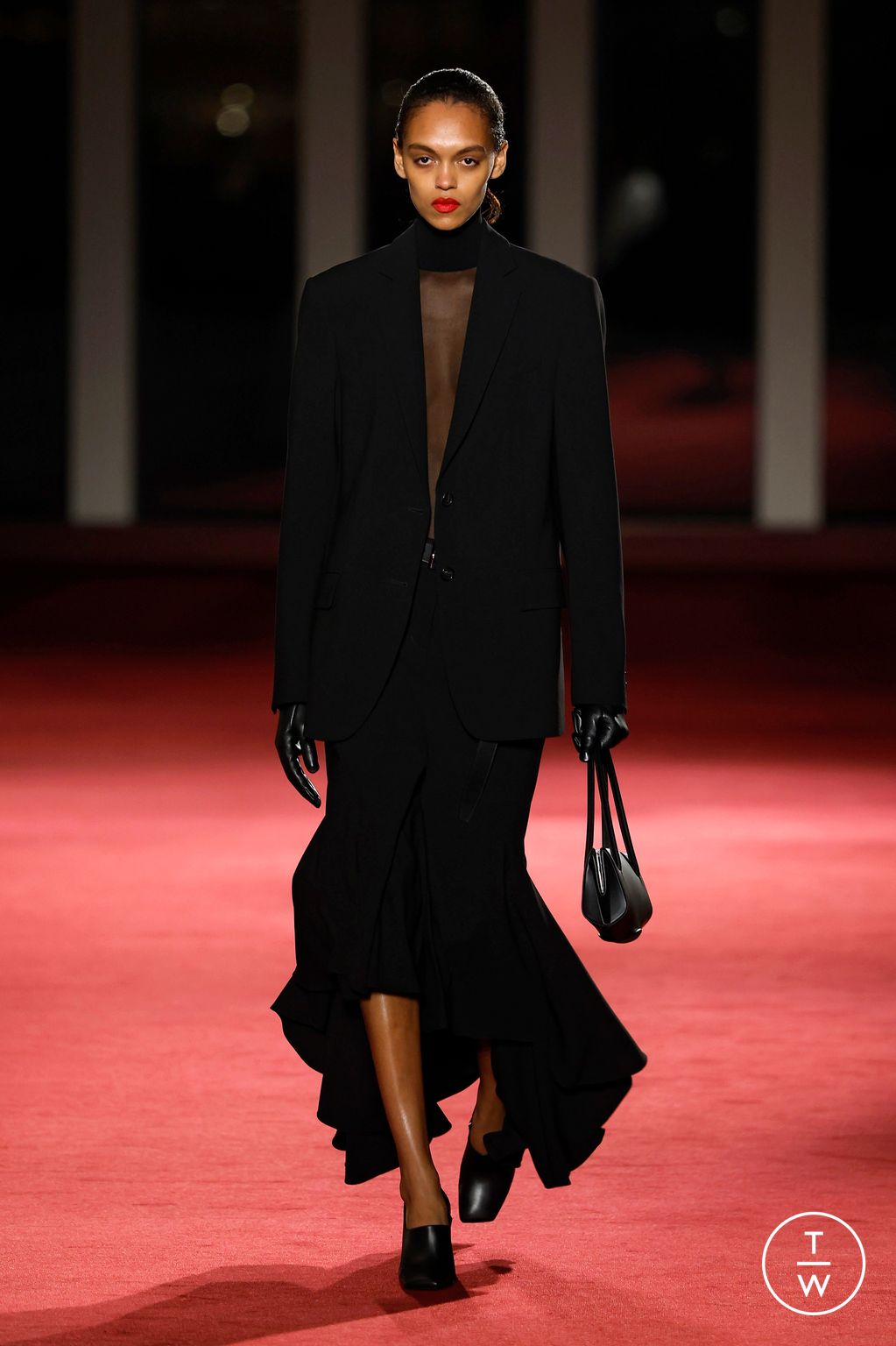 Fashion Week New York Fall/Winter 2026 look 2 from the Michael Kors Collection collection 女装