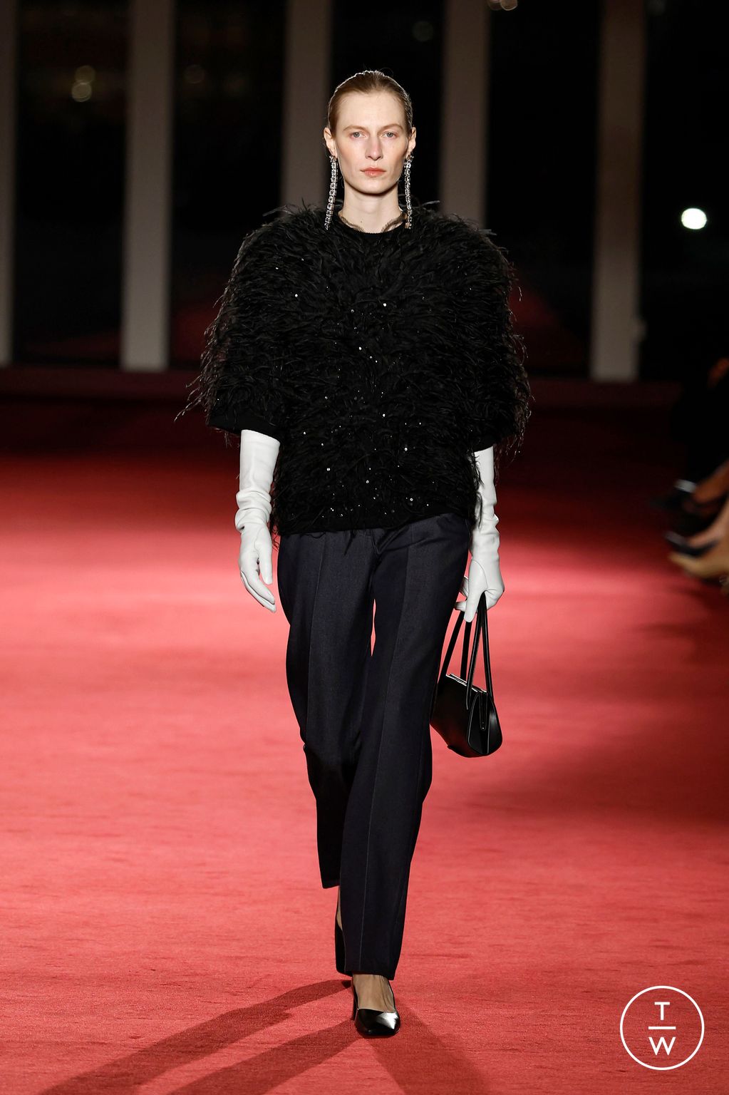 Fashion Week New York Fall/Winter 2026 look 5 from the Michael Kors Collection collection womenswear
